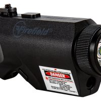 Firefield FF35011K Rival XL Foregrip Flashlight Green Laser Combo  Matte Black 75/150 Lumens White LED Light
