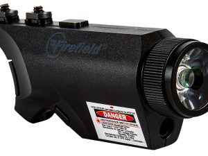 Firefield FF35011K Rival XL Foregrip Flashlight Green Laser Combo  Matte Black 75/150 Lumens White LED Light