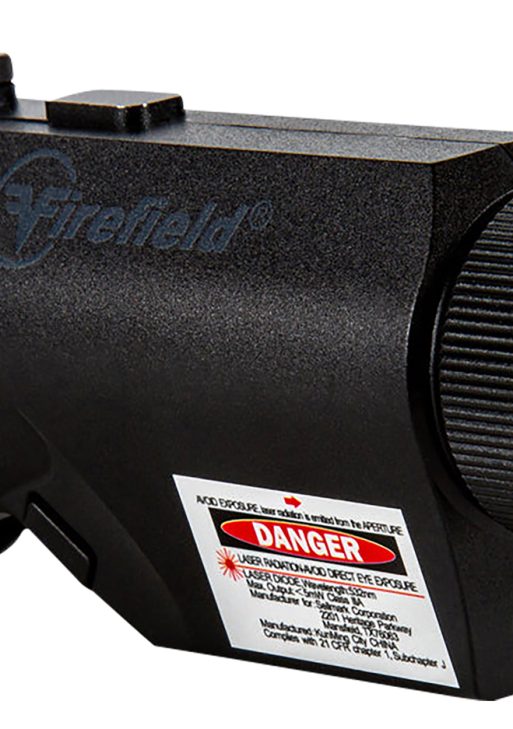 Firefield FF35011K Rival XL Foregrip Flashlight Green Laser Combo  Matte Black 75/150 Lumens White LED Light