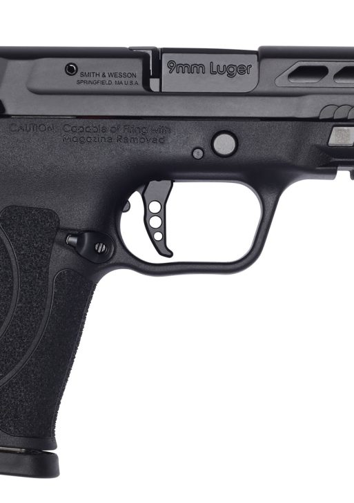 Smith & Wesson 13223 Performance Center M&P Shield EZ M2.0 9mm Luger 3.83" 8+1 Matte Black Black Armornite Stainless Steel Ported Slide Black Polymer Grip