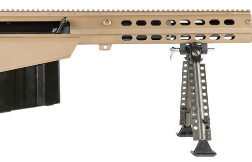 Barrett 18065 M107A1  50 BMG 29" 10+1 Flat Dark Earth Cerakote Flat Dark Earth Fixed with Sorbothane Recoil Pad Stock Black Polymer Grip