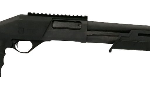 JTS Shotgun X12PT X12PT  12 Gauge 4+1 2.75" 18.56" Barrel, Black Metal Finish, Picatinny Rail, Synthetic Stock w/Pistol Grip, Optics Ready