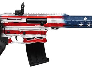 Citadel CBOSS2512USA Boss-25  12 Gauge 3" 18.75" 5+1 American Flag Cerakote Rec/Barrel Black Fixed Adjustable Comb Stock Right Hand