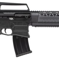 Rock Island VR60SMOKE VR60  12 Gauge 5+1 3" 20" Barrel, Exclusive Smoke Cerakote Finish,  Synthetic Stock, Adj. Front/Carry Handle Rear Sights, Manual Safety