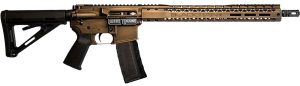 Black Rain BROSS2020FRBB Fission  5.56x45mm NATO 16" 30+1 Bronze Battleworn Cerakote Black Adjustable Magpul MOE Stock