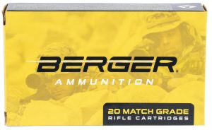 Berger Bullets 31011 Target Rifle 6.5Creedmoor 140gr Hybrid 20 Per Box/10 Case