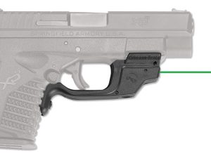 Crimson Trace 0147201 Laserguard  Fits Springfield XD-S, Green Laser Black Polymer