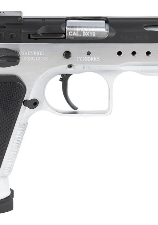 Tanfoglio IFG TF-LIMMSTR-9 Limited Master  9mm Luger 4.75" 18+1 Hard Chrome Black Steel Slide Black Polymer Grip