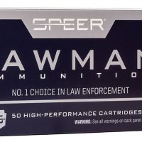 Speer 53608 Lawman  380ACP 95gr Total Metal Jacket 50 Per Box/20 Case