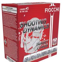 Fiocchi 12SDHV75 Shooting Dynamics Target 12Gauge 2.75" 1 1/8oz 7.5Shot 25 Per Box/10 Case