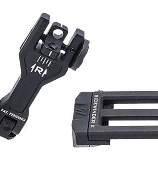 Strike Industries SIDEWINDERIIBK Sidewinder II  Black Back Up 45 Degree Offset
