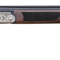 Pointer KAR41026Y Acrius  Youth 410 Gauge Break Open 3" 2rd 26" Black O/U Barrel, Nickel Engraved Metal Finish, Turkish Walnut Stock, Right Hand Includes 5 Chokes