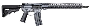 Battle Arms Development AUTHORITY 010 Authority Elite 223 Wylde 16" 30+1 Battlearms Gray 6 Position B5 Bravo Adjustable Stock Black Polymer Grip
