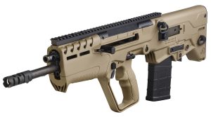 IWI US T7F2010 Tavor 7 7.62x51mm NATO Caliber with 20" Barrel, 10+1 Capacity, Flat Dark Earth Metal Finish, Flat Dark Earth Fixed Bullpup Stock & Polymer Grip Ambidextrous Hand
