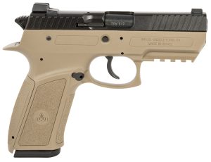 IWI US J941PSL9FDII Jericho 941 Enhanced 9mm Luger Caliber with 3.80" Barrel, 17+1 Capacity, Flat Dark Earth Finish Picatinny Rail Frame, Serrated Black Steel Slide & Polymer Grip