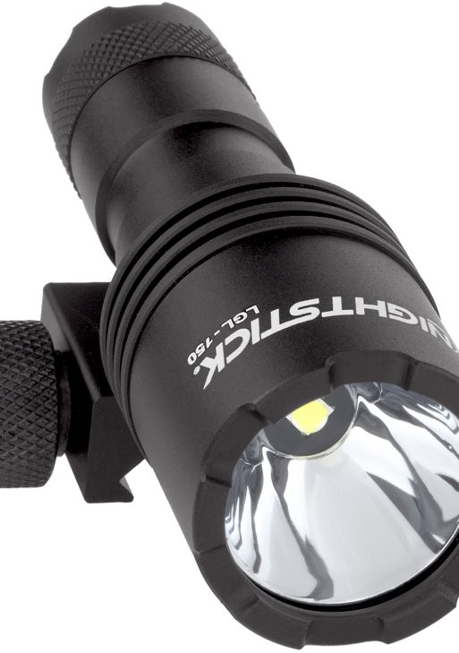 Nightstick LGL150 Compact Long Gun Light Kit  Black Anodized 450 Lumens White LED Bulb