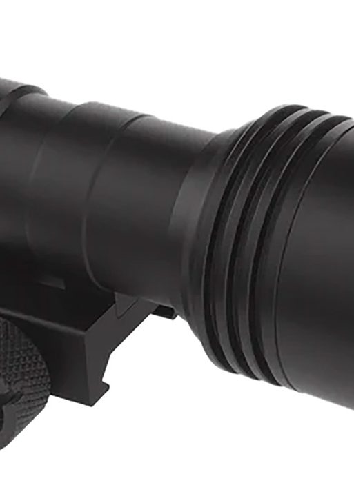 Nightstick LGL170 Rechargeable Full-Size Long Gun Light Kit  Black Anodized 1500 Lumens White LED