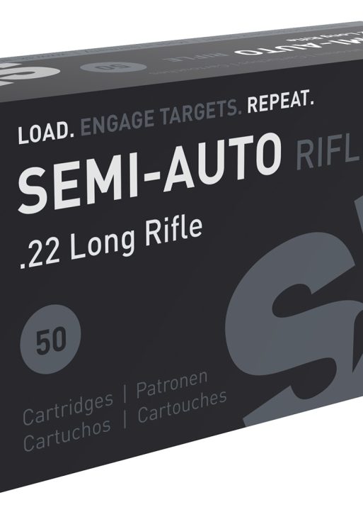 SK 420148 Semi-Auto Rilfe  22LR 40gr 50 Per Box/100 Case