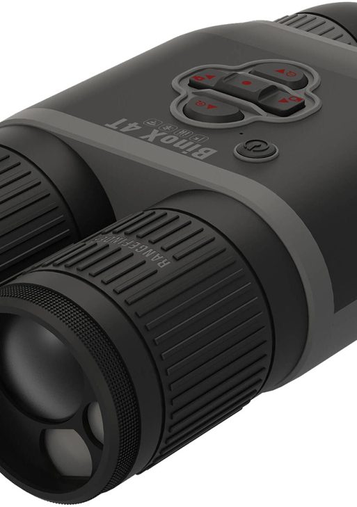 ATN TIBNBX4643L BinoX 4T Thermal Binocular Black 2.5-25x 50mm 4th Generation 640x480, 60Hz Resolution Features Rangefinder