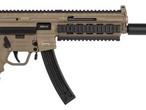 GSG GERGGSG1610T GSG-16 Carbine Full Size 22 LR 10+1 16.25" Black Flat Dark Earth Polymer Receiver Black Collapsible w/Storage Compartment Stock Right Hand