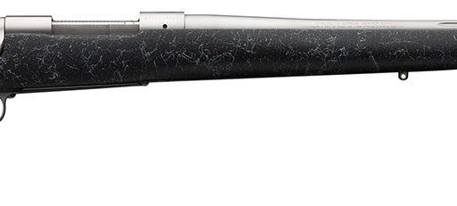 Winchester Guns 535242299 Model 70 Extreme Weather 6.8 Western Caliber with 3+1 Capacity, 24" Barrel, Matte Stainless Metal Finish & Gray Webbed Black Fixed Bell & Carlson Stock Right Hand (Full Size)