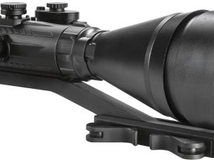 AGM Global Vision 15WP6622453011 Wolverine Pro-6 NL1 Night Vision Riflescope Matte Black 6x 100mm Gen 2+ Level 1 Illuminated Red Chevron w/Ballistic Drop Reticle (Adjustable Projected Reticle)