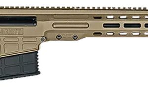 Barrett 18491 MRAD  308 Win 22" 10+1 Flat Dark Earth Cerakote Flat Dark Earth Folding with Adjustable LOP Stock Black Polymer Grip Right Hand