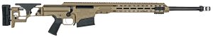 Barrett 18491 MRAD  308 Win 22" 10+1 Flat Dark Earth Cerakote Flat Dark Earth Folding with Adjustable LOP Stock Black Polymer Grip Right Hand