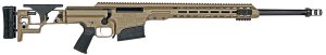 Barrett 18497 MRAD  6.5 Creedmoor 24" 10+1 Flat Dark Earth Cerakote Flat Dark Earth Folding with Adjustable LOP Stock Black Polymer Grip Right Hand