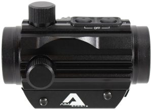 Aim Sports RD120PE Micro Dot  5 MOA Black Anodized 1x20mm Red/Green Dual Illuminated