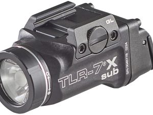 Streamlight 69400 TLR-7 X Sub  Black Anodized 500 Lumens  White LED Glock 43X MOS/48 MOS/43X/48