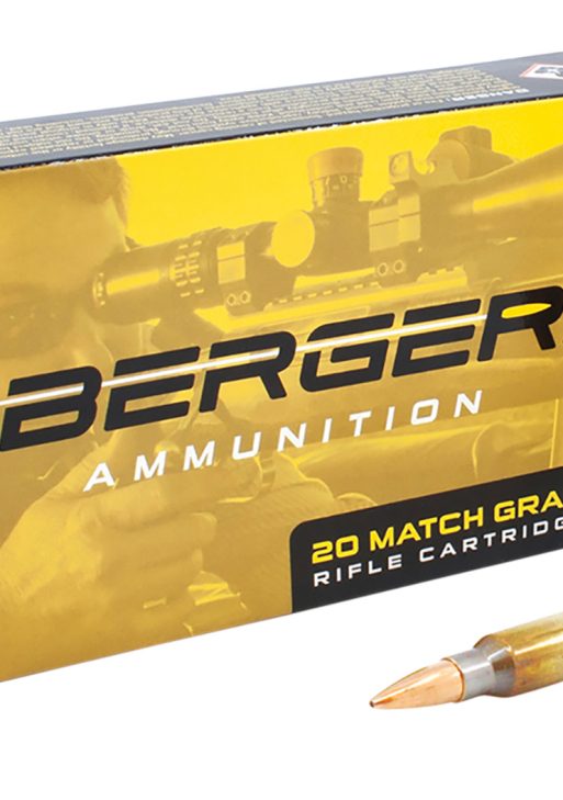 Berger Bullets 23020 Target Rifle 223Rem 73gr Boat Tail 20 Per Box/10 Case