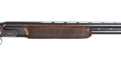 Rizzini USA 6501-12 BR460 Competition 12 Gauge 30" 2rd 2.75" Gold Accent Matte Black Cerakote Turkish Walnut Fixed Pistol Grip Stock Right Hand (Full Size)
