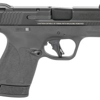 Smith & Wesson 13246 M&P Shield Plus Micro-Compact Frame 9mm Luger 10+1/13+1, 3.10" Black Armornite Stainless Steel Barrel & Serrated Slide, Matte Black Polymer Frame,  Thumb Safety