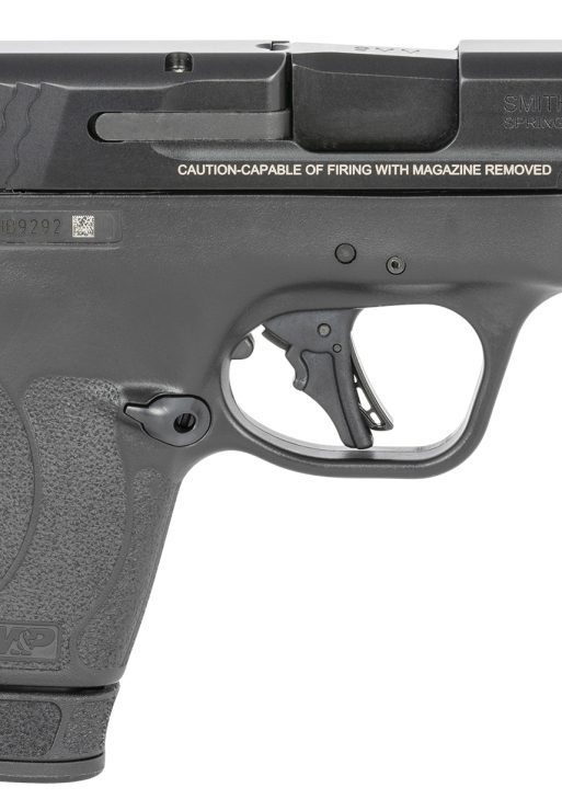 Smith & Wesson 13248 M&P Shield Plus Micro-Compact Frame 9mm Luger 10+1/13+1, 3.10" Black Armornite Stainless Steel Barrel & Serrated Slide, Matte Black Polymer Frame,  No Safety