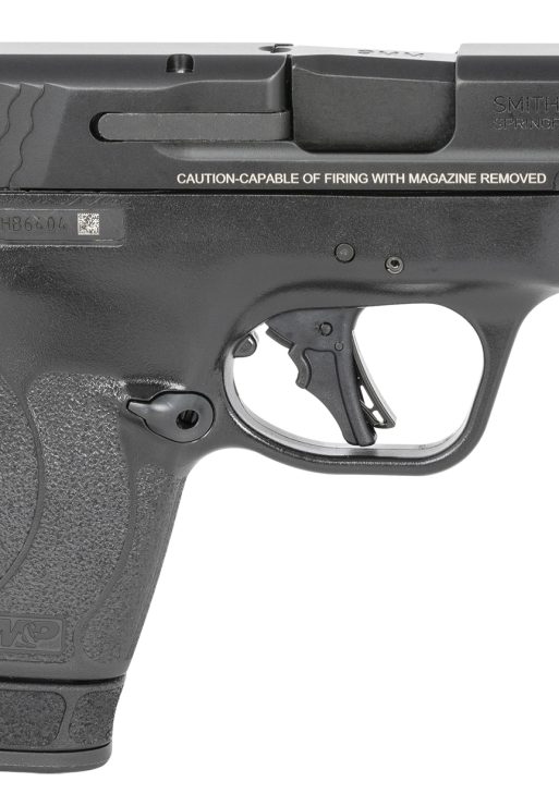 Smith & Wesson 13250 M&P Shield Plus Micro-Compact 9mm Luger 10+1/13+1, 3.10" Black Stainless Steel Barrel, Matte Black Armonite Serrated Slide, Matte Black Polymer Frame, No Thumb Safety