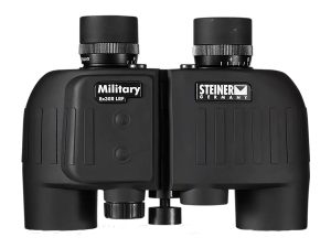 Steiner 2680 M830r Laser Rangefinder 8x 30mm Mil Radian Ranging Reticle, Floating Prism Auto Focus, Black Makrolon w/Rubber Armor