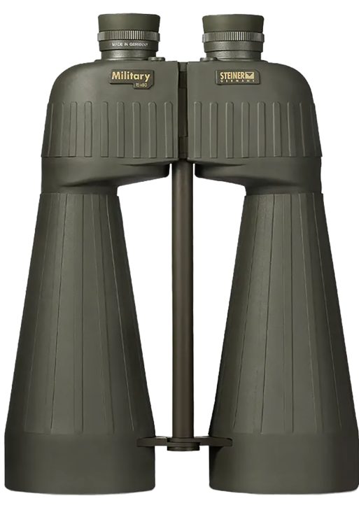 Steiner 2670 M1580  15x 80mm Floating Prism Sports-Auto Focus, OD Green Makrolon w/Rubber Armor