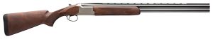 Browning 018259305 Citori Hunter 12 Gauge 26" Barrel 3" 2rd, Blued Barrels, Silver Nitride Finished Receiver With Gold Enhancement, Grade II Satin American Walnut Stock