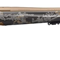 Browning 035539299 X-Bolt Mountain Pro Long Range 6.8 Western 3+1 26" MB Fluted Burnt Bronze Cerakote Accent Graphic Black Carbon Fiber Stock Right Hand (Full Size)