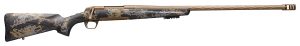 Browning 035539299 X-Bolt Mountain Pro Long Range 6.8 Western 3+1 26" MB Fluted Burnt Bronze Cerakote Accent Graphic Black Carbon Fiber Stock Right Hand (Full Size)