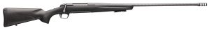 Browning 035542299 X-Bolt Pro 6.8 Western 3+1 24" Carbon Gray Elite Cerakote/ 4.49" Fluted Barrel, Carbon Gray Elite Cerakote Steel Receiver, Black/ Carbon Fiber Stock, Right Hand