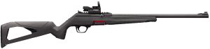 Winchester Repeating Arms 521104102 Wildcat Combo Full Size 22 LR 10+1 18" Matte Blued Sporter Barrel, Picatinny Rail Matte Black Polymer Receiver, Gray Synthetic Stock, Reflex Red Dot, Ambidextrous