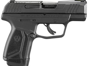 Ruger 3503 Max-9  9mm Luger 12+1 3.20" Black Oxide Alloy Steel Barrel, Black Oxide Optic Ready/Serrated Steel Slide, Black Polymer Frame, Black Polymer Grip, Right Hand