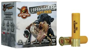HEVI-Shot HS29225 HEVI-Hammer Upland 20Gauge 3" 7/8oz Steel/Bismuth 5Shot 25 Per Box/10 Case