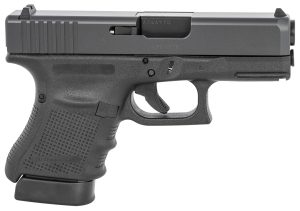 Glock UG3050201 G30 Gen4 Subcompact 45 ACP  3.78" Barrel 10+1, Black Frame & Slide, Finger Grooved Rough Texture Grip, Modular Backstrap, Safe Action Trigger   (US Made)