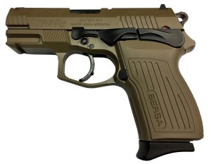 Bersa TPR9CFDE TPRC  Sports South Exclusive 9mm Luger 13+1, 3.50" Black Steel Barrel, Flat Dark Earth Serrated Steel Slide & Aluminum Frame w/Picatinny Rail, Ambidextrous