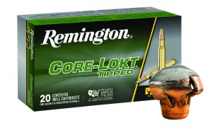 Remington Ammunition 29027 Core-Lokt Tipped 30-06Springfield 150gr Core-Lokt Tipped 20 Per Box/10 Case