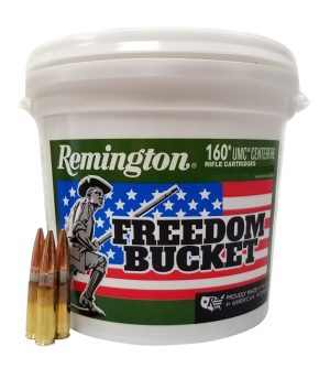 Remington Ammunition 26857 UMC Freedom Bucket 300Blackout 150gr Full Metal Jacket 160 Per Box/4 Case