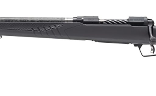 Savage Arms 57716 110 UltraLite Full Size 270 Win 4+1 22" Carbon Fiber Threaded Barrel, Black Melonite Drilled & Tapped Stainless Steel Receiver, Adj AccuStock Matte Gray Synthetic Stock, Left Hand